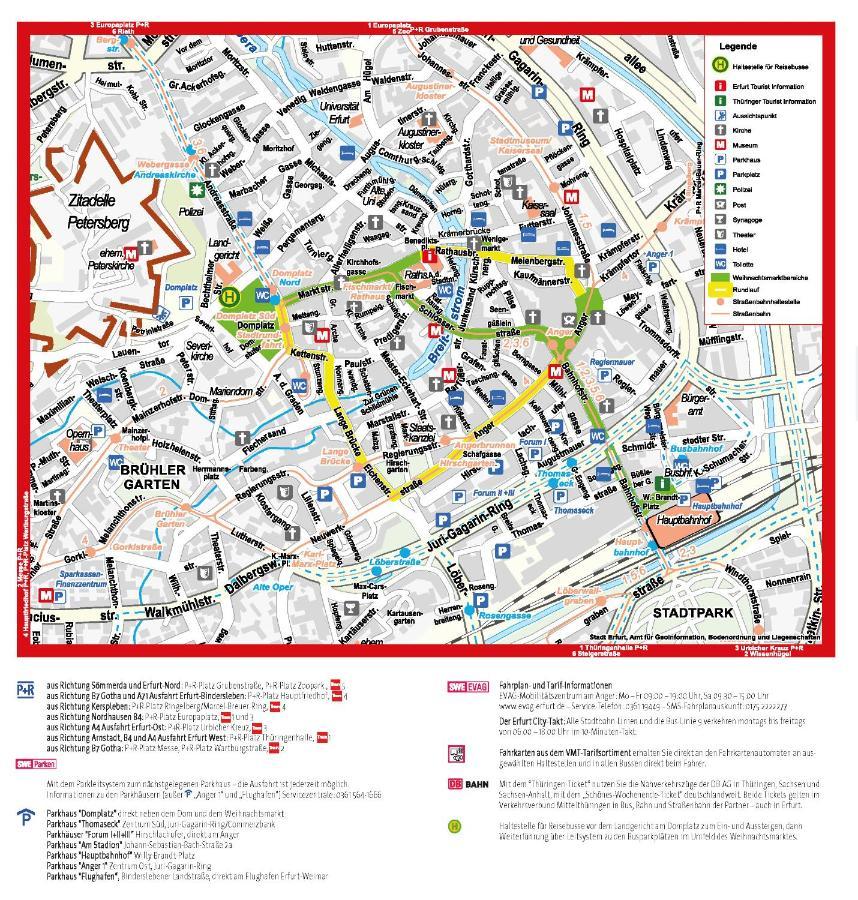 Altstadt Ferienwohnung Эрфурт Экстерьер фото